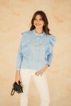 CAMISA CARLA SKY BLUE CAMISA CARLA SKY BLUE