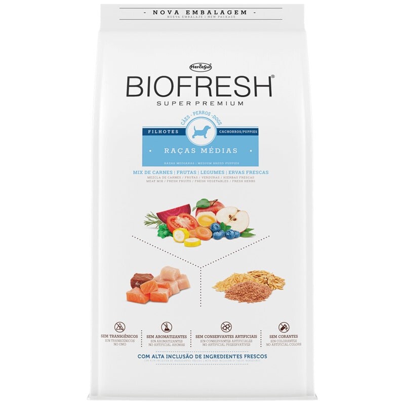 Biofresh Perro Cachorro Raza mediana 15 Kg Biofresh Perro Cachorro Raza mediana 15 Kg