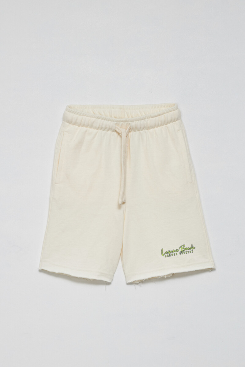 Short deportivo liviano Laguna- Crudo