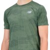 Remera New Balance Impact Run Verde