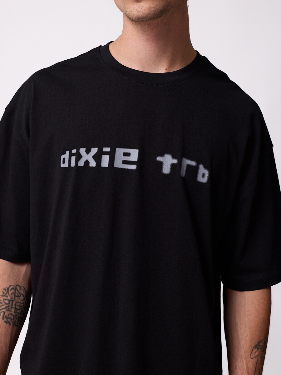 T-SHIRT ISCLA DIXIE Negro