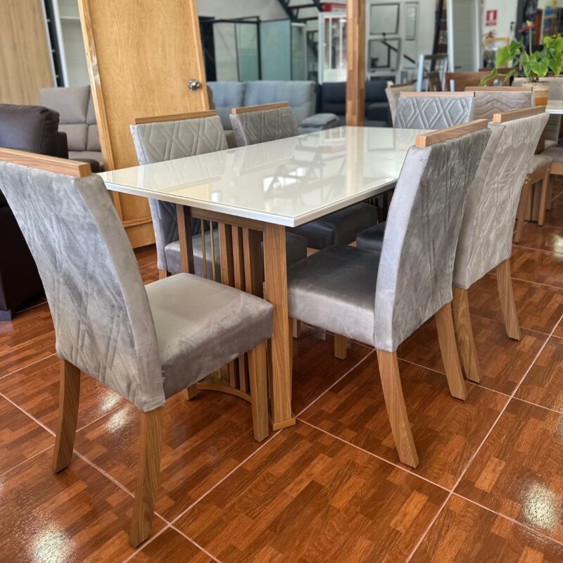 Juego de Comedor Lisboa 6 sillas Juego de Comedor Lisboa 6 sillas
