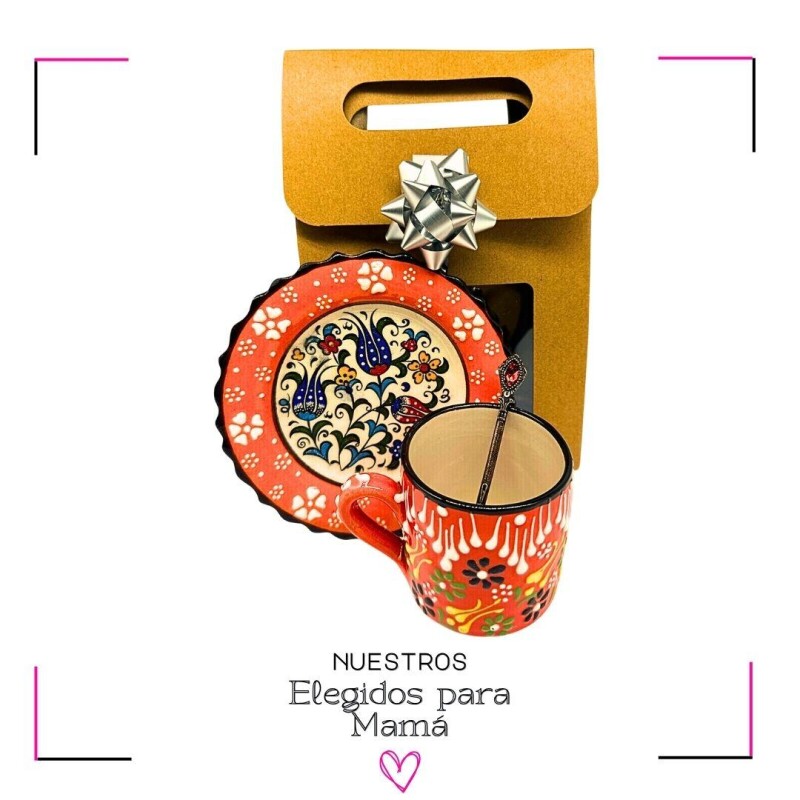 SET TAZA + PLATILLO + CUCHARILLA SET TAZA + PLATILLO + CUCHARILLA