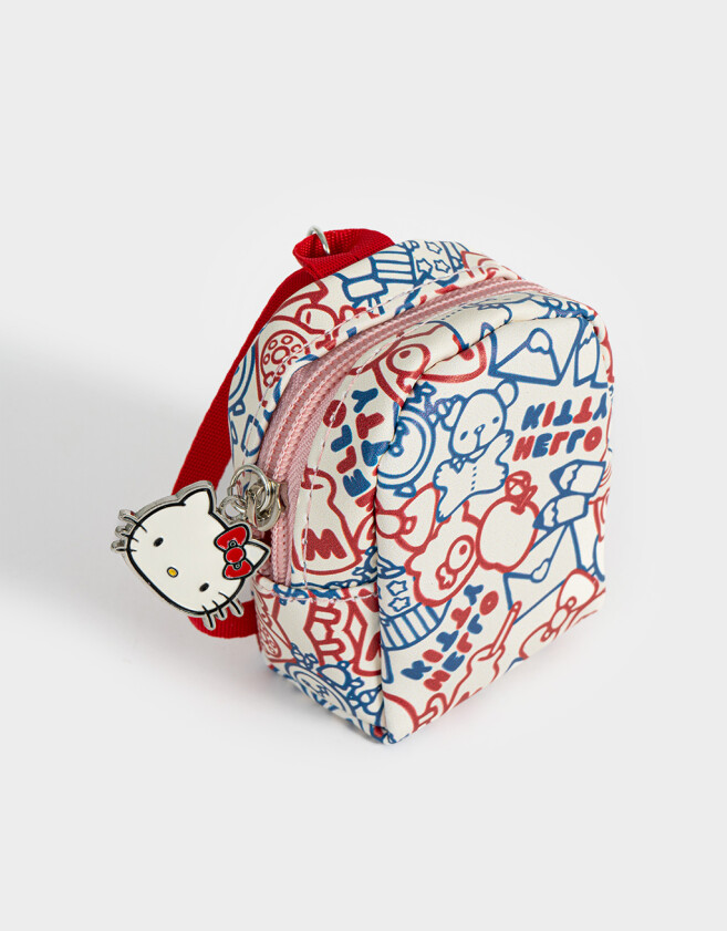 Llavero Llavero & Charm Mini Mochila "hello Kitty" - Combinacion Multicolor