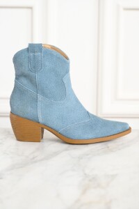 Bota Tejana Gamuza Jean