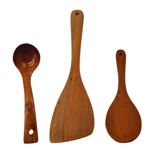 Set de utensilios de madera para cocina Set De Utensilios De Madera Para Cocina