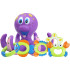 Juguete Pulpo Flotador Baño Agua Playa Piscina Infantil Bebe Variante Color Violeta