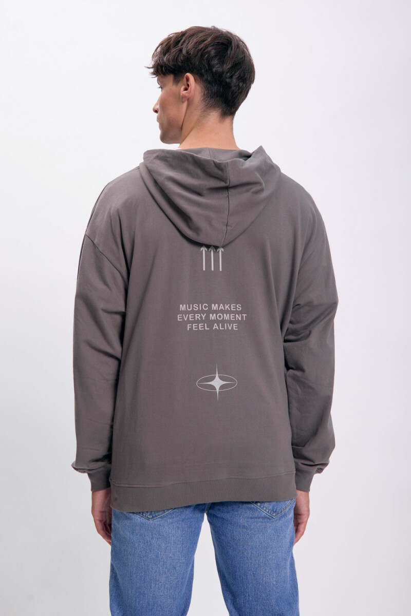 Canguro deportivo Gris Oscuro