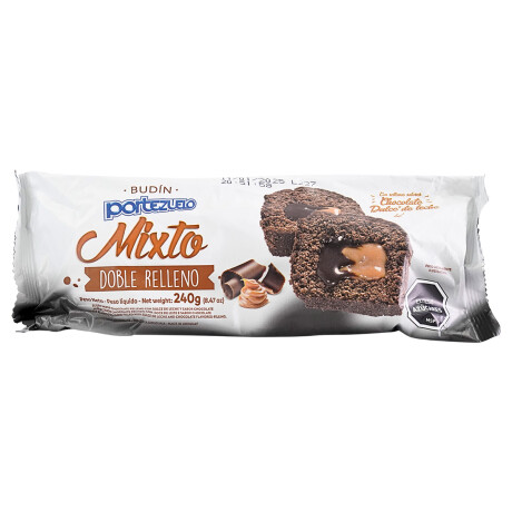BUDIN PORTEZUELO RELL 240G DOBLE MIXTO BUDIN PORTEZUELO RELL 240G DOBLE MIXTO
