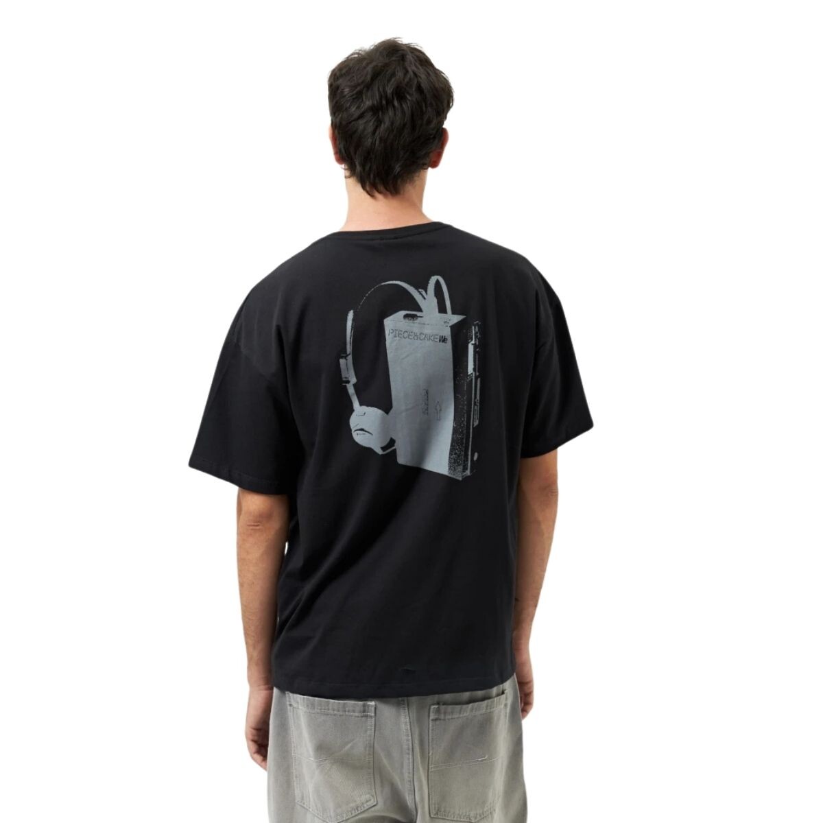 REMERA VINYL - NEGRO 
