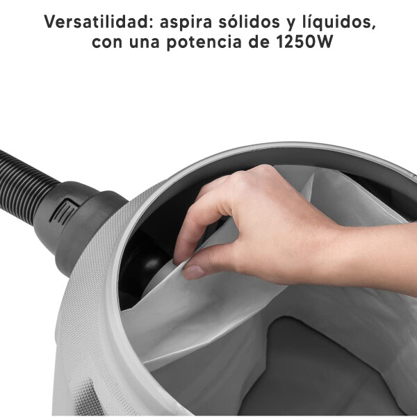 Aspiradora De Bidón Electrolux A10n1 Agua Y Polvo ASPIRADORA ELECTROLUX BIDON 1250W A10N1
