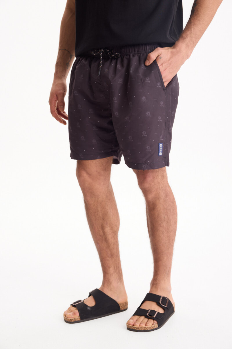 Short De Baño Heat Negro