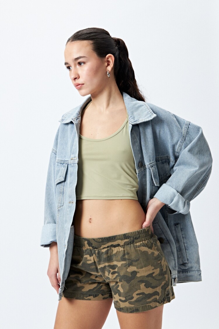 SHORT UMIRO Verde Militar
