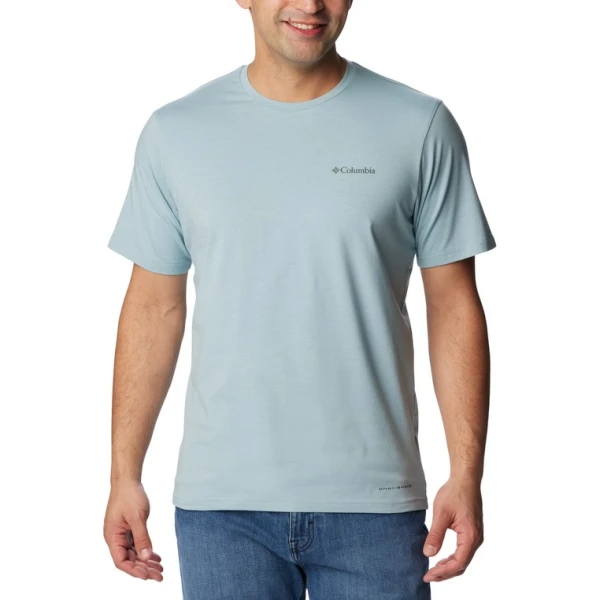 Remera Sun Trek Short Hombre STONE BLUE