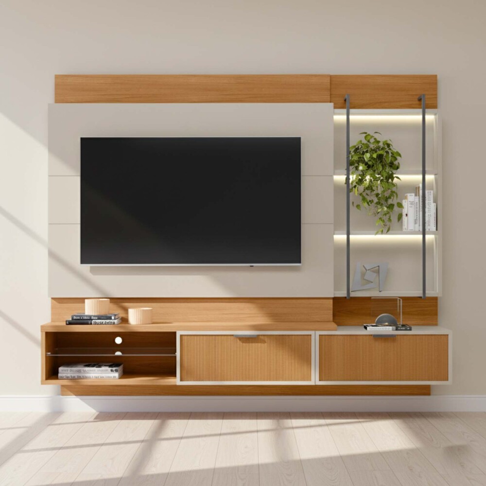 MUEBLE PARA TV MDF-Y-MDP MACEIO