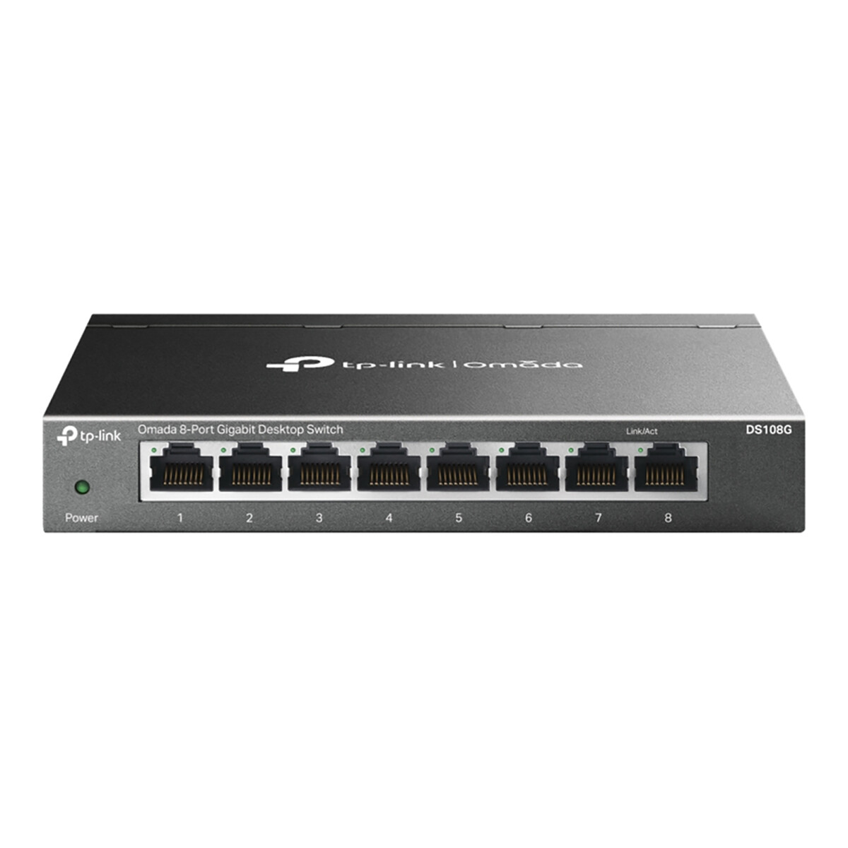 Switch De Escritorio Tp-Link Ds108g Omada 8 Puertos Gigabit 
