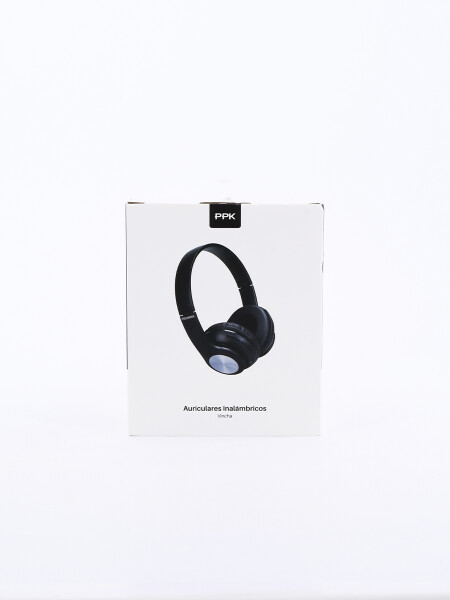 AURICULARES INALAMBRICOS NEGRO