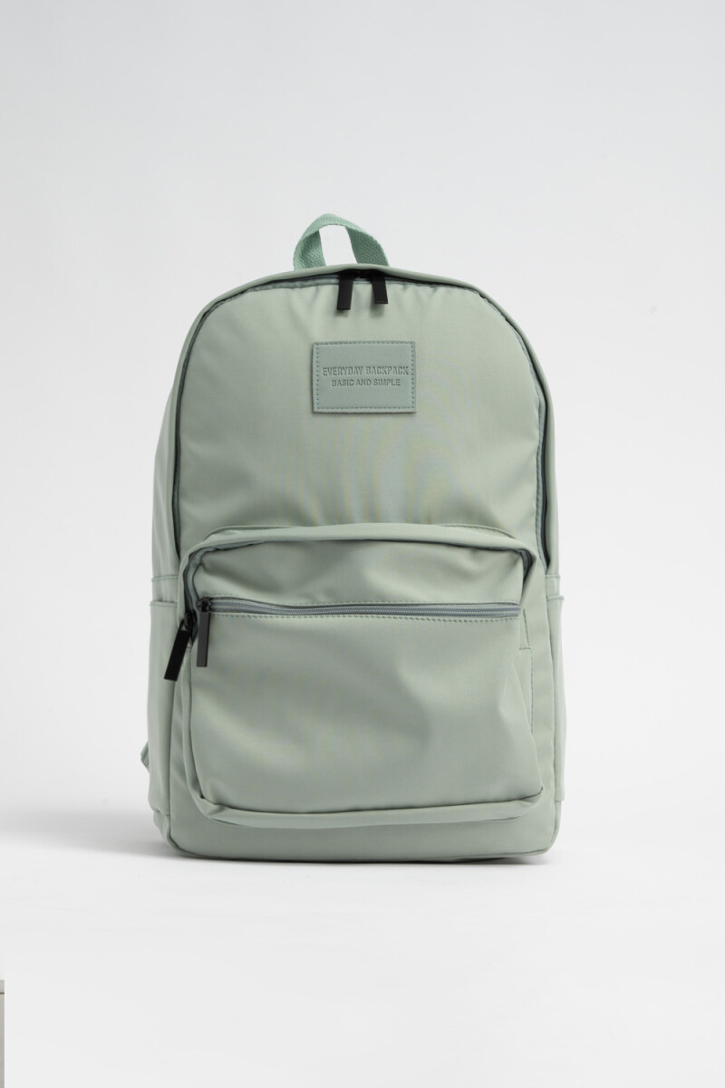 Mochila básica Verde Agua
