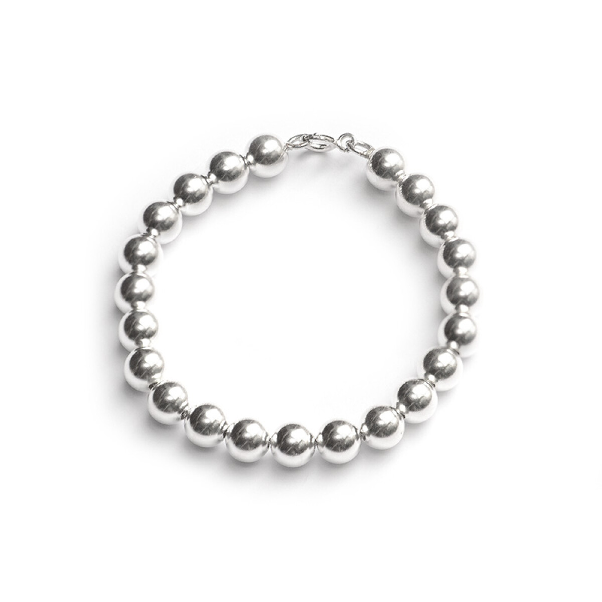 Pulsera Perlas de Plata M 