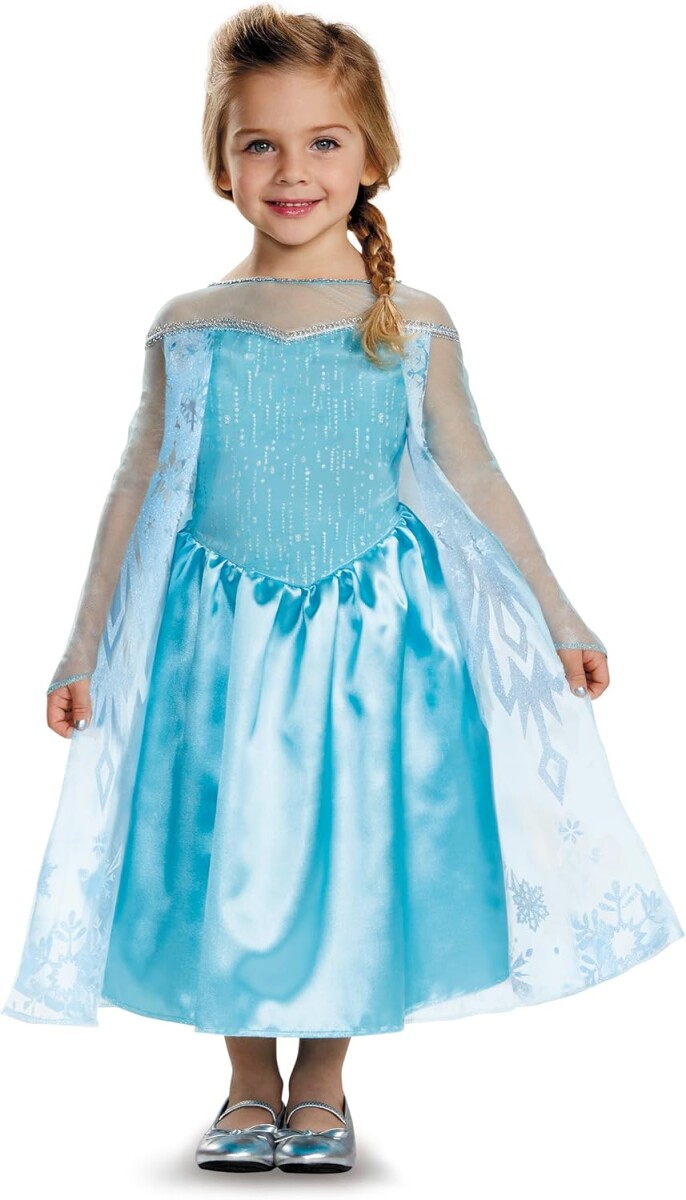 Disfraz Frozen - Elsa - Elsa Talle 4-6 