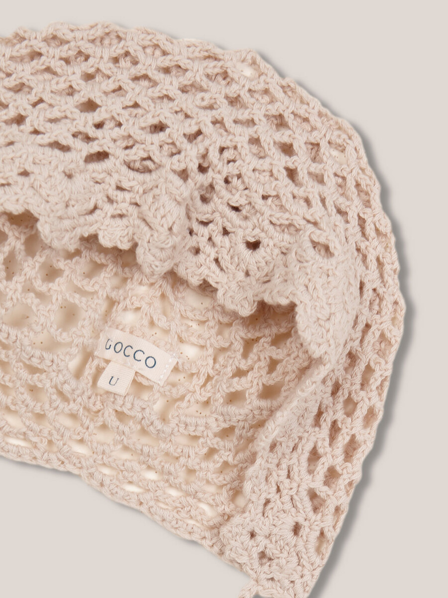 Capota De Crochet Marron