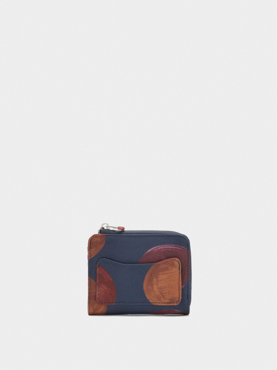 Cartera De Nylon Estampado multicolor