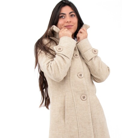 Tapado Campero Elegante Beige