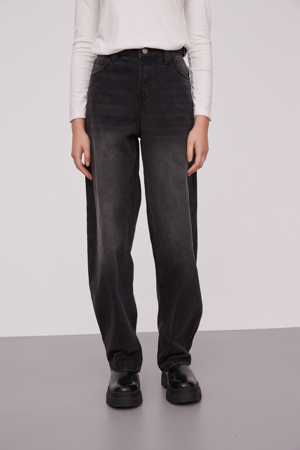 Pantalon Alfa Gris Oscuro