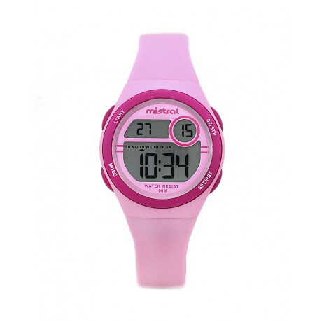 Reloj Mistral Deportivo Silicona Rosa 0