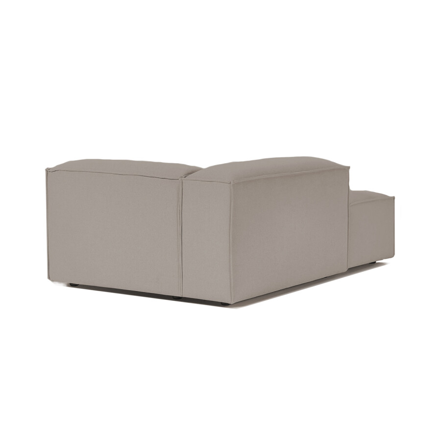 Sillón Nicole Chaise Lounge Derecho Gris