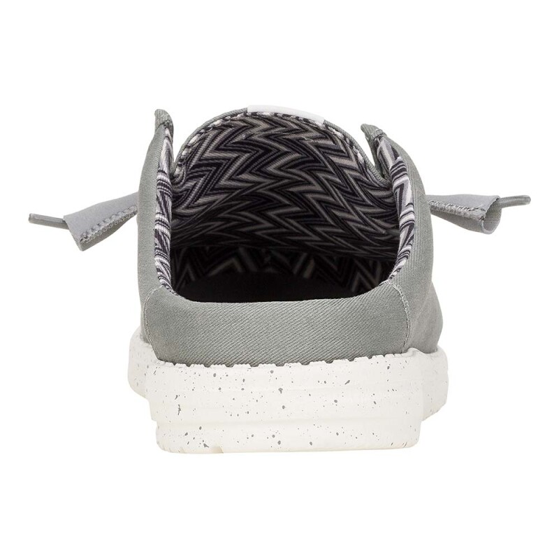 Zuecos Wally Slip Stretch Canvas - Hombre Grey