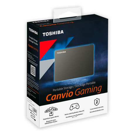 Disco Duro Externo Toshiba Canvio Gaming 1TB 2,5'' USB 3.0 USB2.0 001