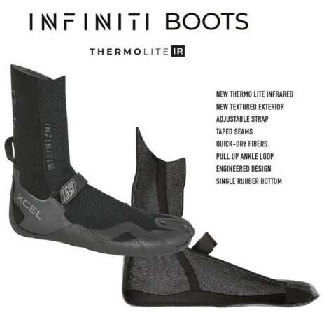 Botas Xcel Infiniti Round Toe 5mm Toe 5mm