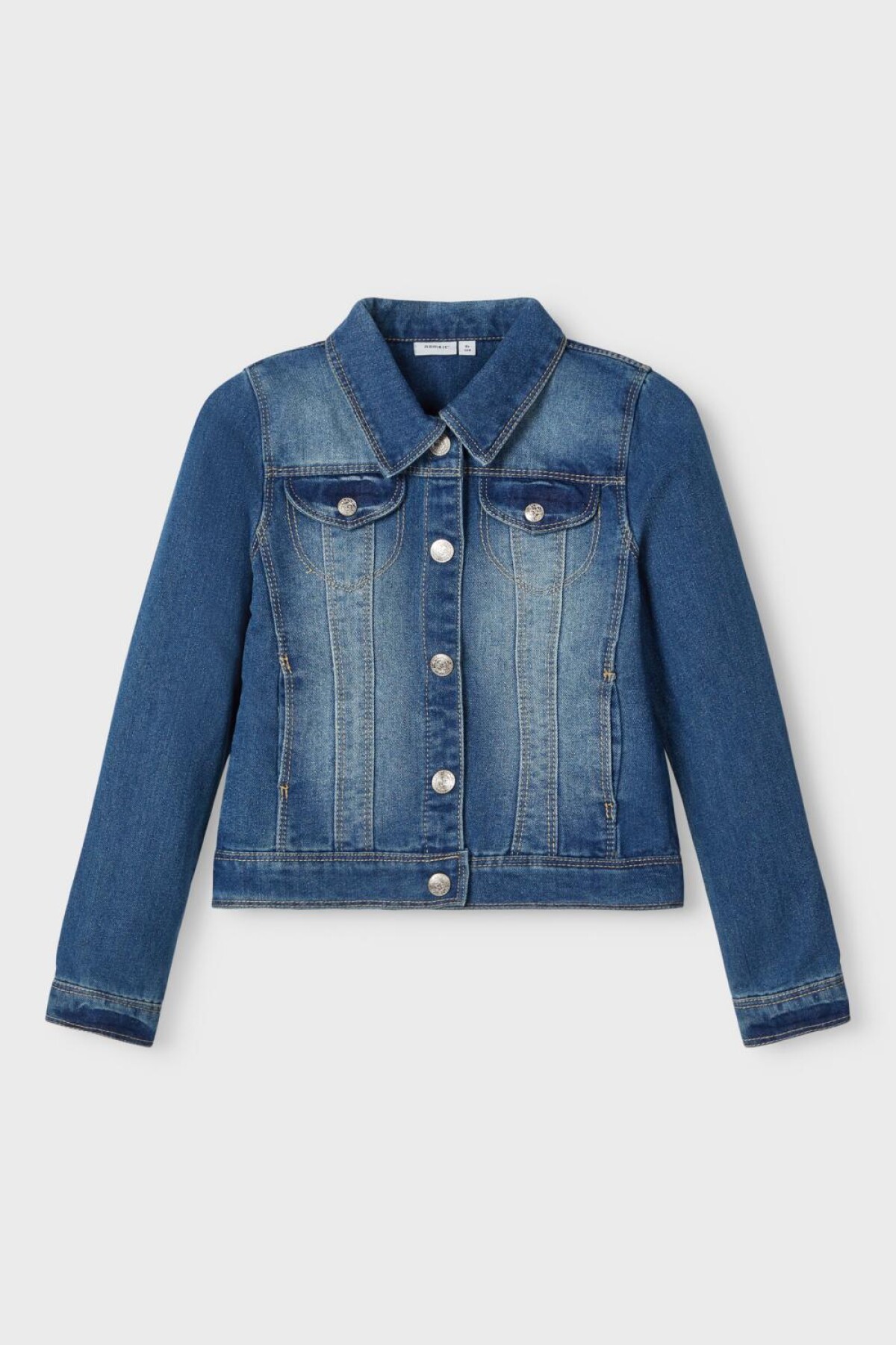 Chaqueta De Jean Star Medium Blue Denim