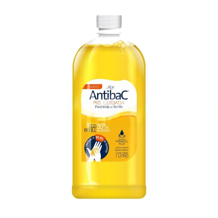 MAR JABON LIQ. ANTIBAC AMARILLO FR. X 10 única