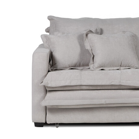 Sofá Cama Winter - Tela Microfibra 12074 (Gris)