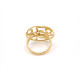 Anillo En Oro 18K Con Importante Diseño Anillo En Oro 18K Con Importante Diseño
