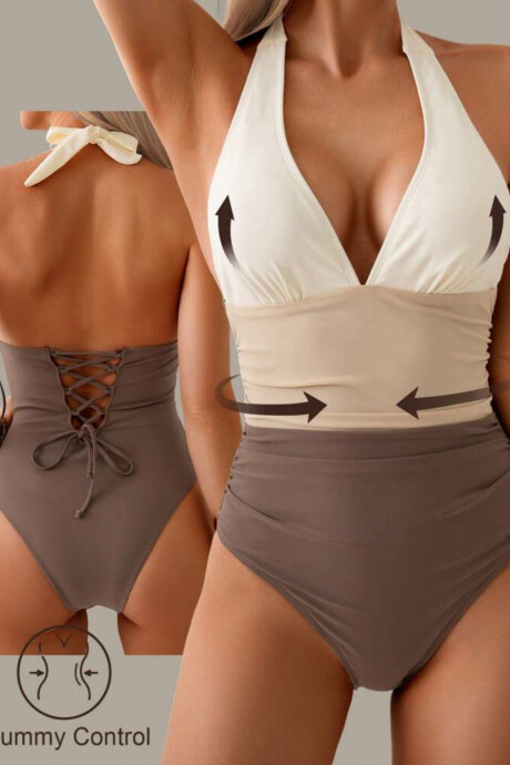 Enteriza modeladora AMANDA Beige