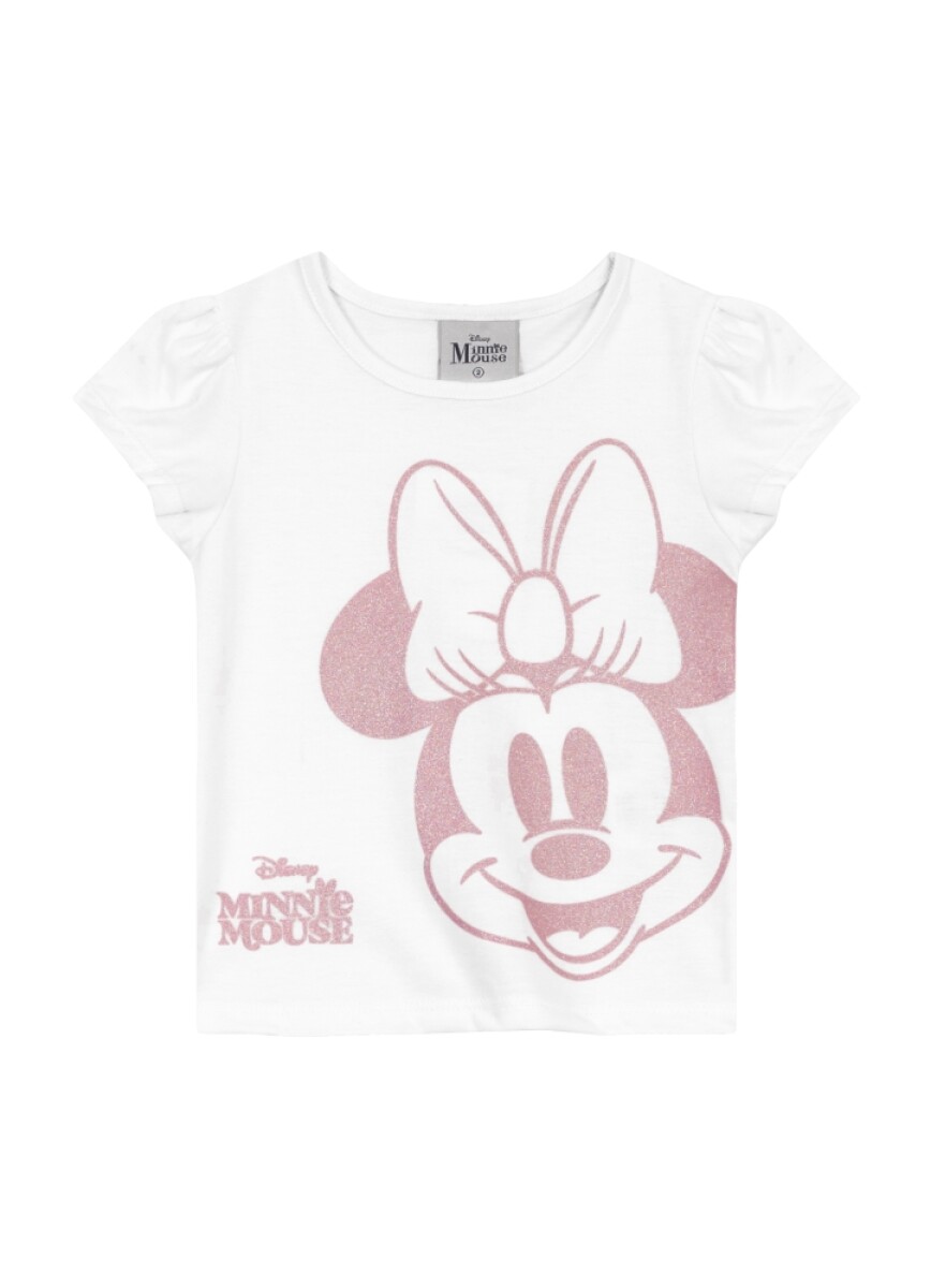 Remera Infantil. - Blanco 