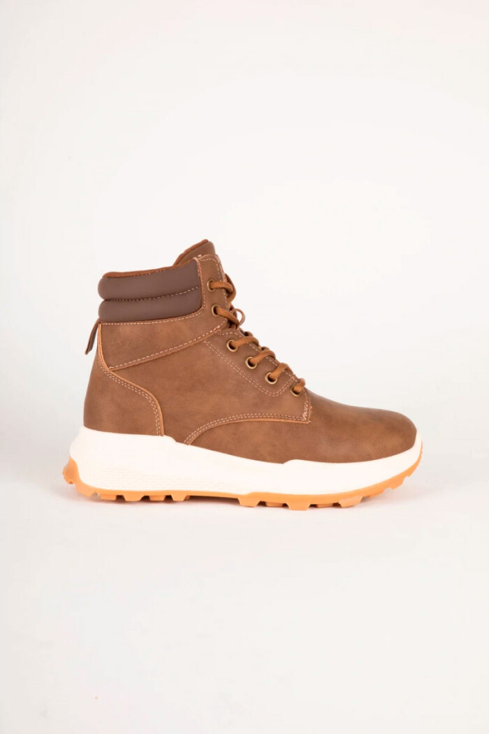 BOTA MUJER PADDOCK BURNING Camel