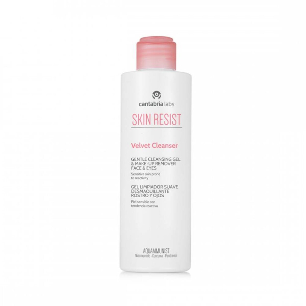 Gel Desmaquillante Skin Resist Velvet Gentle Rostro y Ojos 200ml 