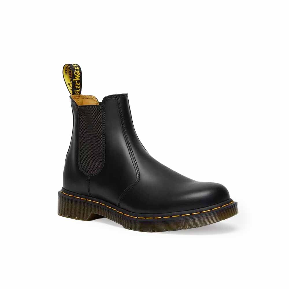 Botas Dr. Martens 2976 Ys Unisex Black Smooth