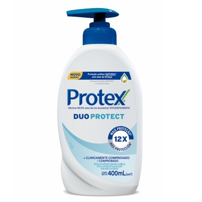 Jabón Líquido Protex Duo Protect con Dispensador 400 ML