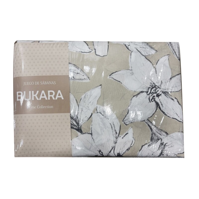 Juego De Sábanas Bukara 1.5 Plazas Flores