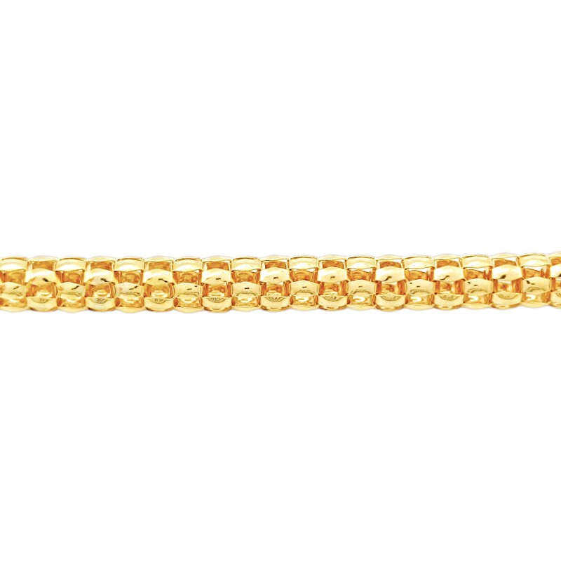 Pulsera Serpiente Inflada-Oro bajo-Sin Piedra-PU8009 sinpiedra