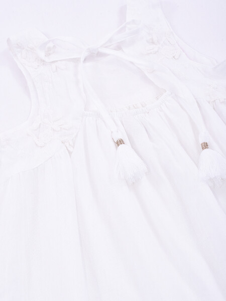 VESTIDO SIRENA BLANCO