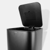 BASURERO NEGRO C/PEDAL 30L Unica