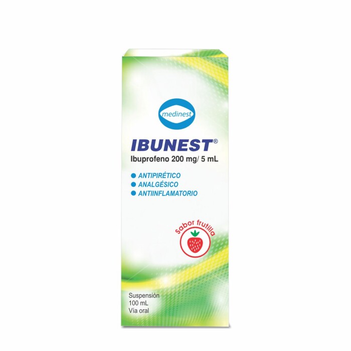 IBUNEST SUSP. FR. X 100 ML. única