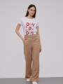 Pantalon Upala Beige