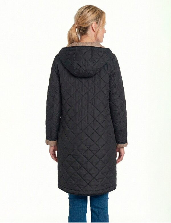 Campera Abrigo Reversible BEIGE